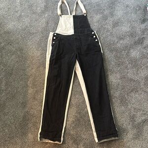 Fun Guess black and white overalls